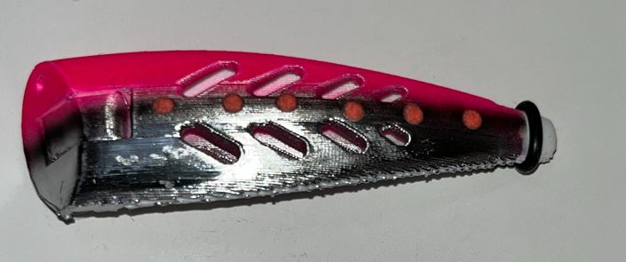 Pink Chrome Strike (Salmon & Kokanee Trolling